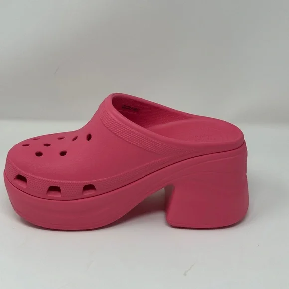 Crocs Mens Siren Clog Pink Size 11 CROCS | Shoes | Crocs Siren Pink Platform Clog Mens 1 Nwt  main image 4